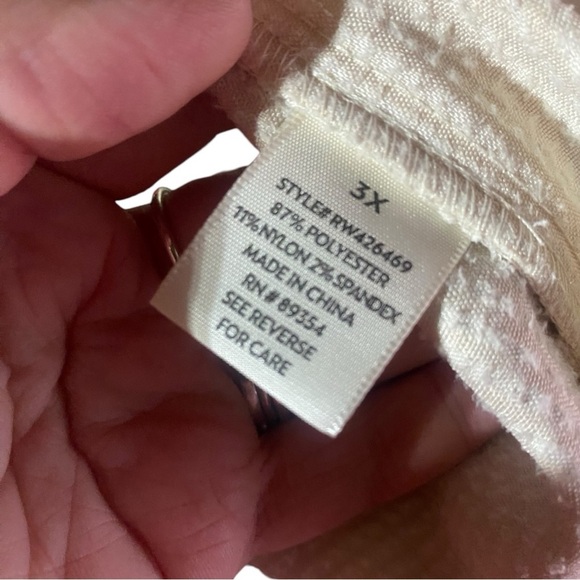 Ultra Flirt PLUS SIZE Corduroy Pull On Athleisure Pants I Size: 3XL - Picture 8 of 9